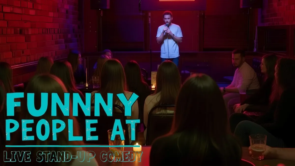 Flyer for FUNNY PEOPLE Live | Stand-Up Comedy on the Upper East Side on Fri, Oct 9 at Upper East Side Comedy Club